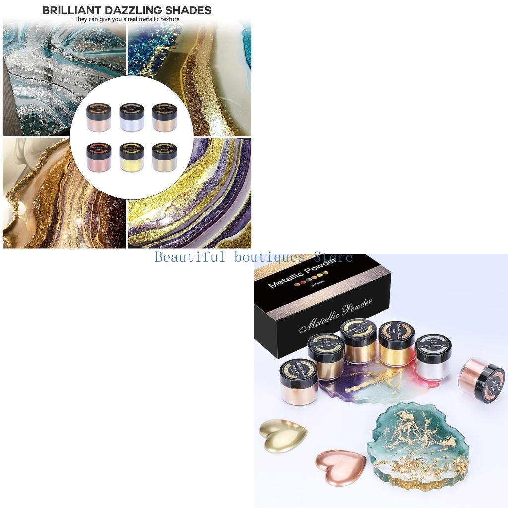Glitter Powder Resin - U4LF 4 Colours Soap Dye Glitter