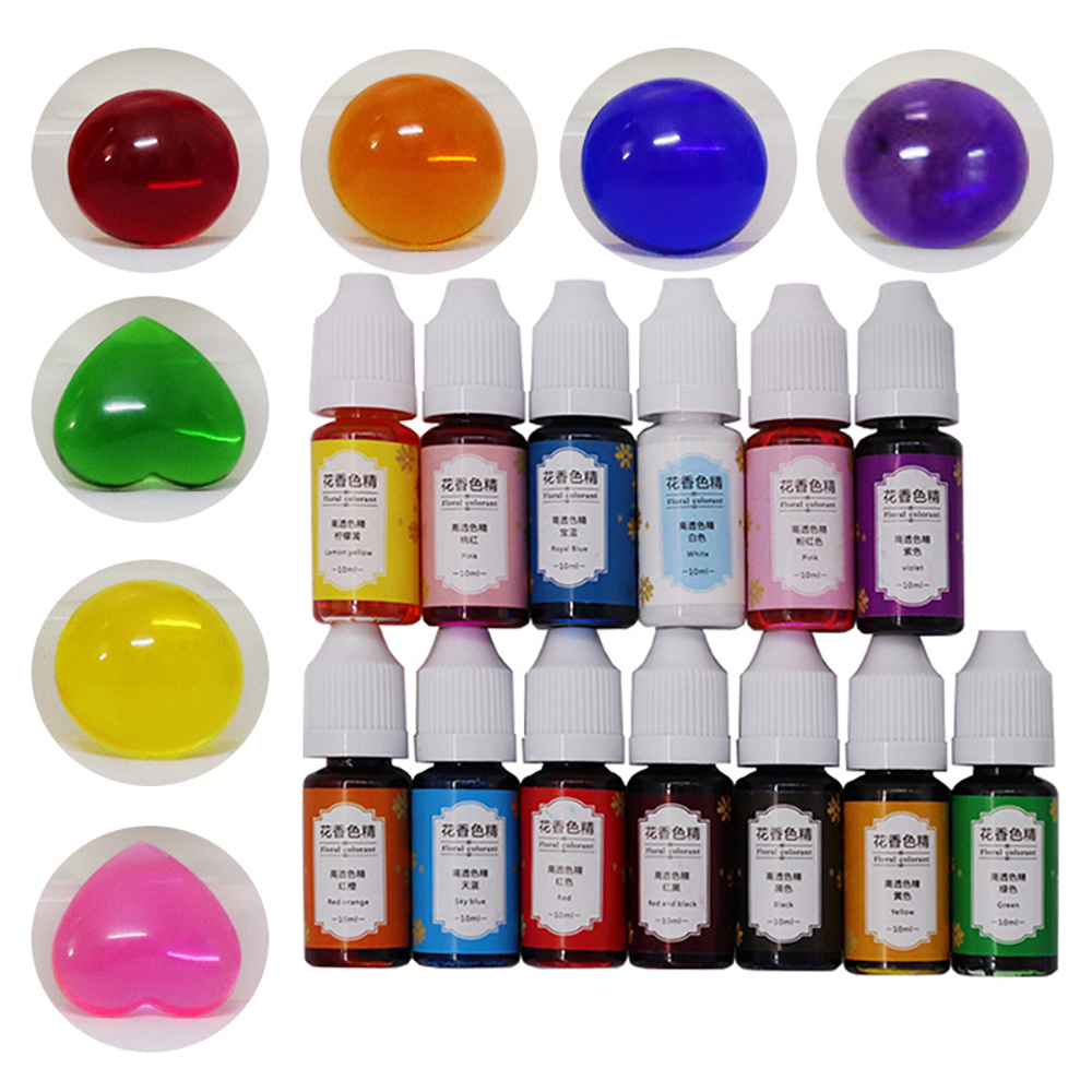 Resin Dye Opaque - 13 Color Epoxy Resin Pigment DIY