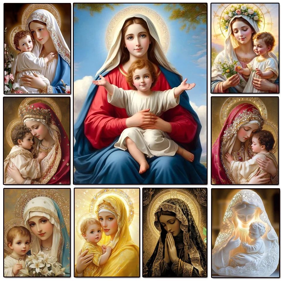 Resin Art Mary - 2026 Easter Diamond Painting Art DIY