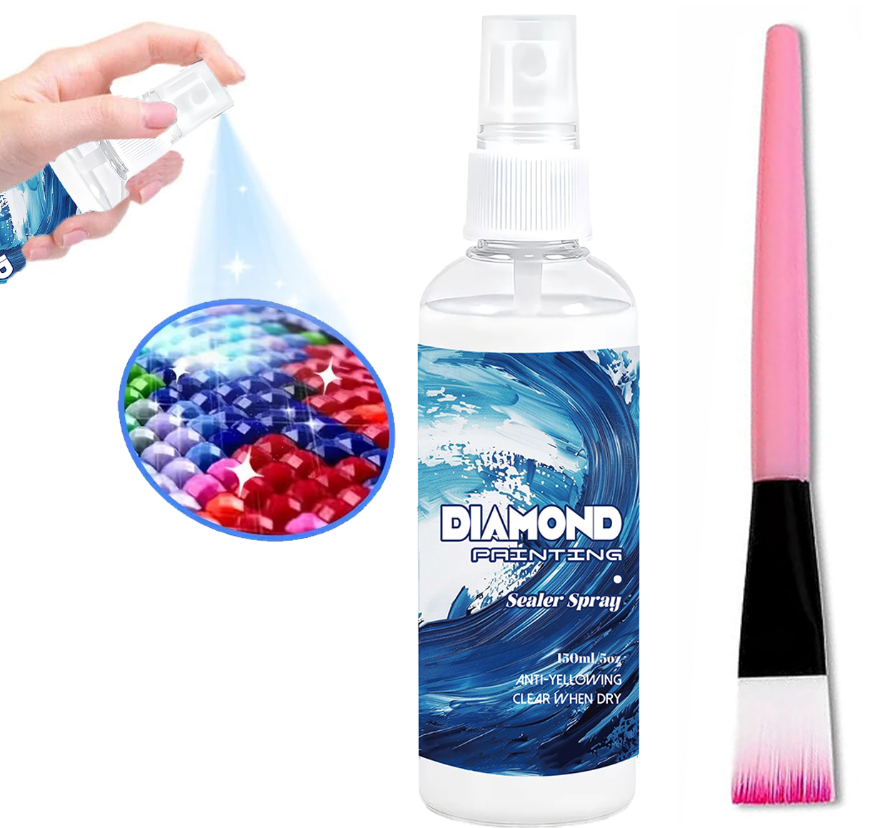 150ml Diamond Painting Sealant - Resin Art Craft recension och pris