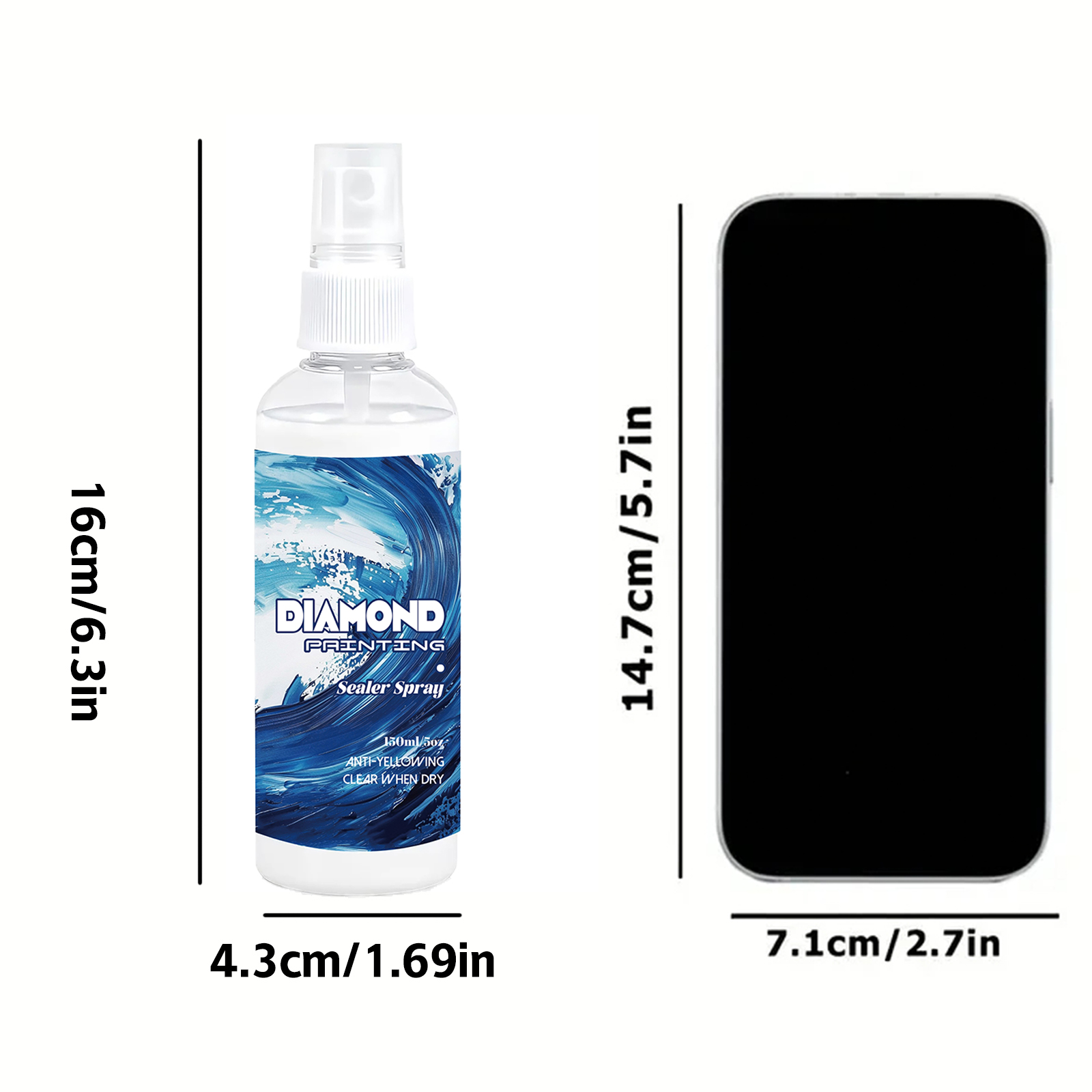 150ml Diamond Painting Sealant - Resin Art Craft recension och pris