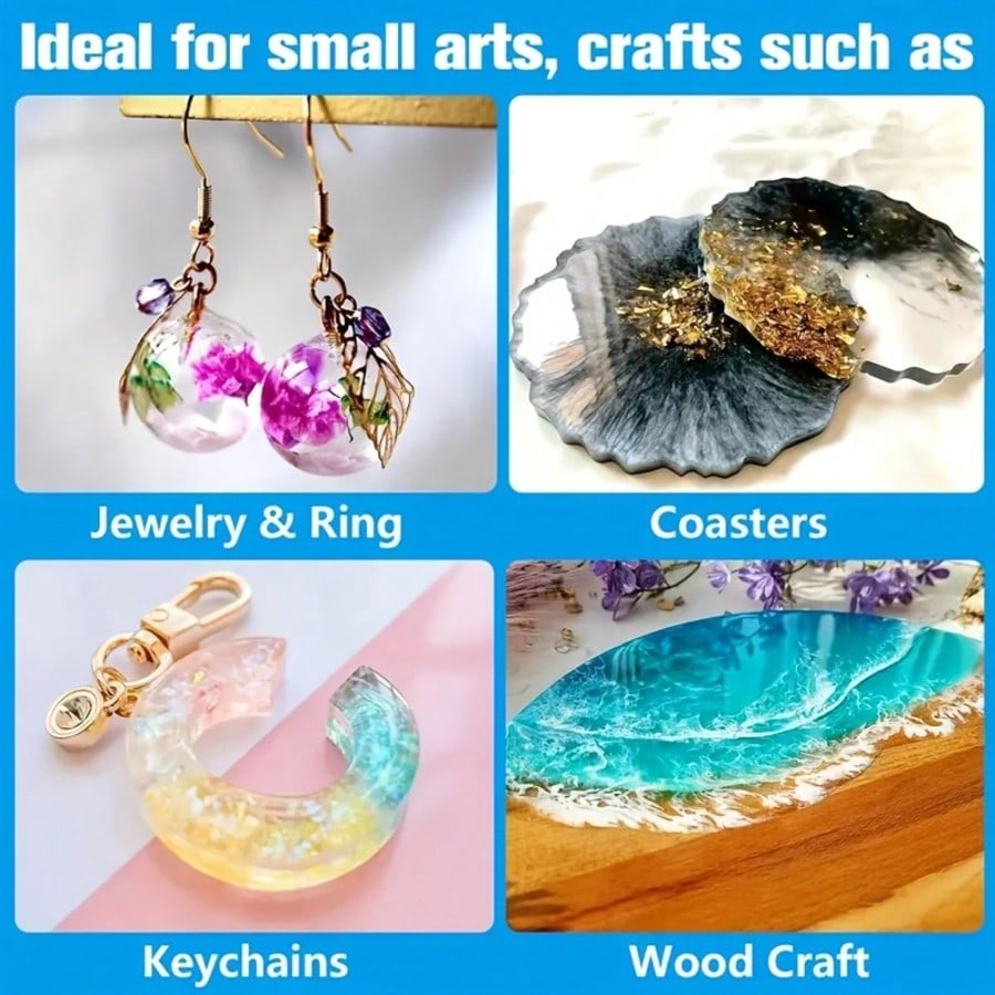 Crystal Clear Epoxy Resin 1:1  - Resin Art Epoxy recension och pris