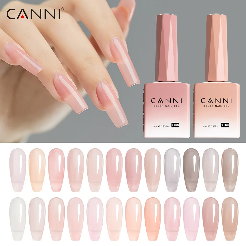 CC7 CANNI Nail Gel Polish 9ml  - Uv Lamp Nail Resin recension och pris