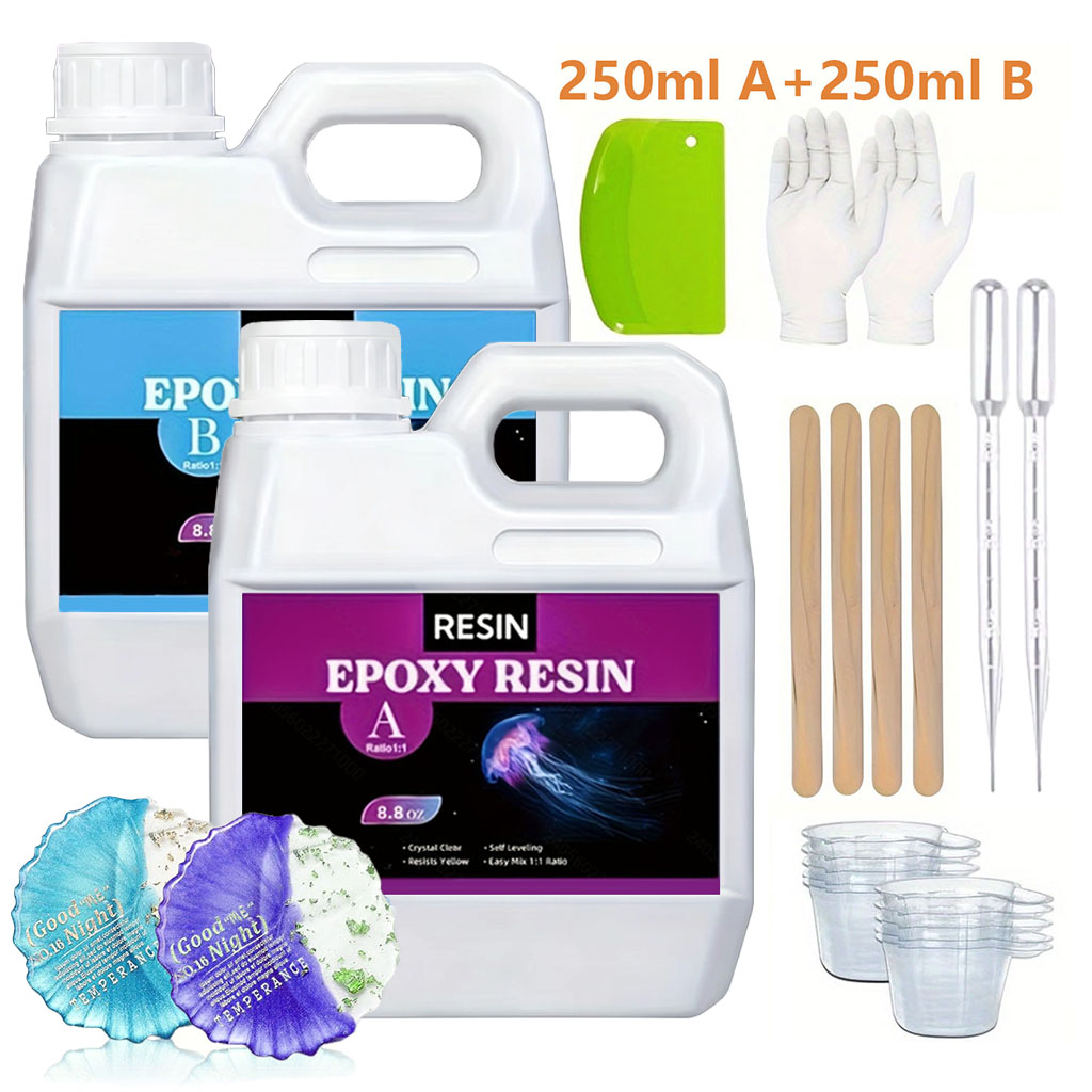 125ml/250ml Crystal Clear Cast - Resin Art Epoxy recension och pris