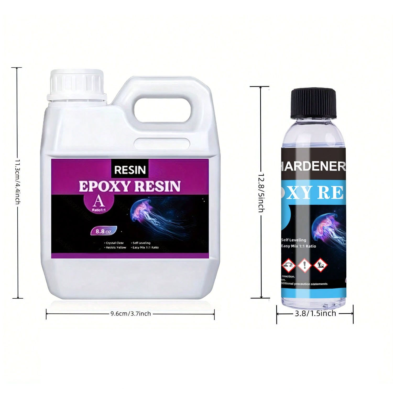 125ml/250ml Crystal Clear Cast - Resin Art Epoxy recension och pris