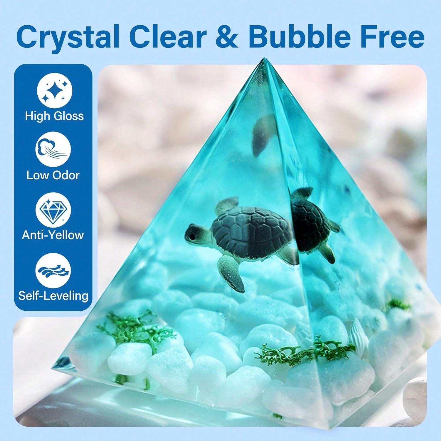 125ml/250ml Crystal Clear Cast - Resin Art Epoxy recension och pris