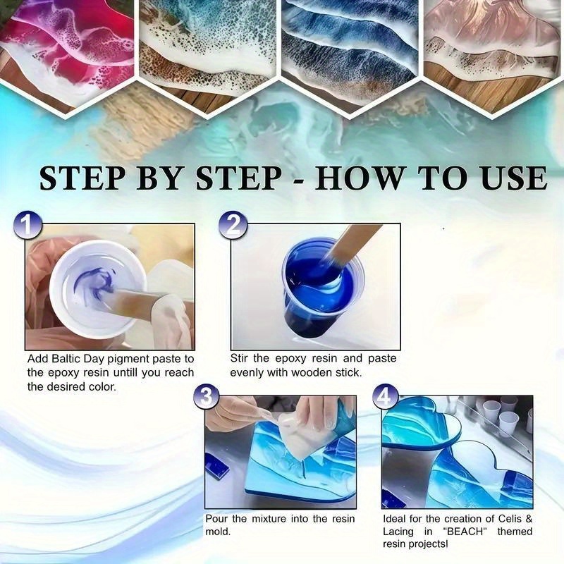 24 Colors/8 Colors 5 Grams 0.1 - Resin Dye Opaque recension och pris