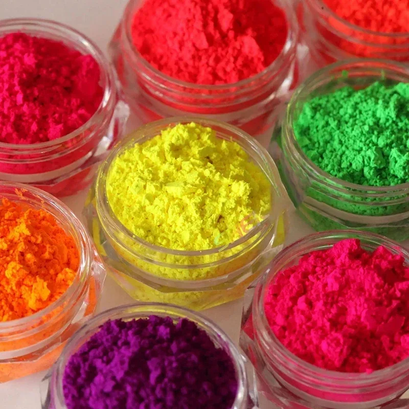 12Jars 5g Fluorenscence Mica P - Glitter Powder Resin recension och pris
