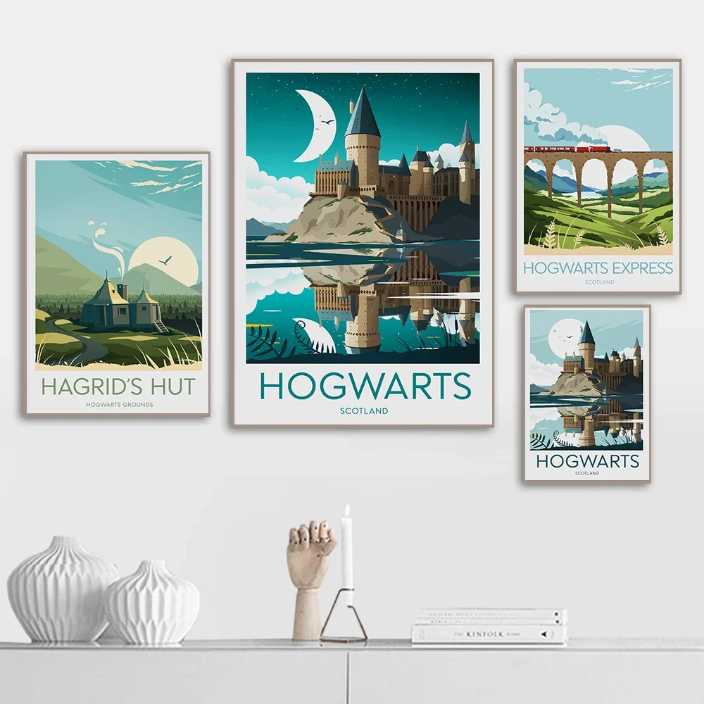 Film Aesthetics Wall Art Hogwa - Resin Art Aesthetic recension och pris