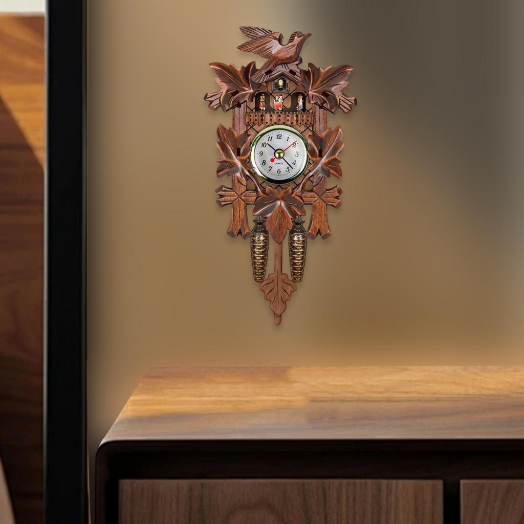 Wall Clock Wooden Cuckoo Patte - Resin Art Kitchen recension och pris