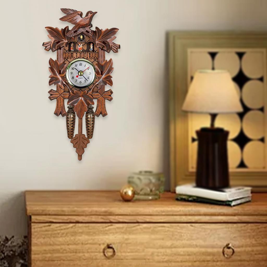 Wall Clock Wooden Cuckoo Patte - Resin Art Kitchen recension och pris