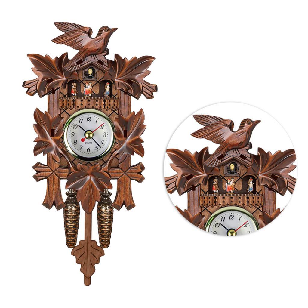 Wall Clock Wooden Cuckoo Patte - Resin Art Kitchen recension och pris