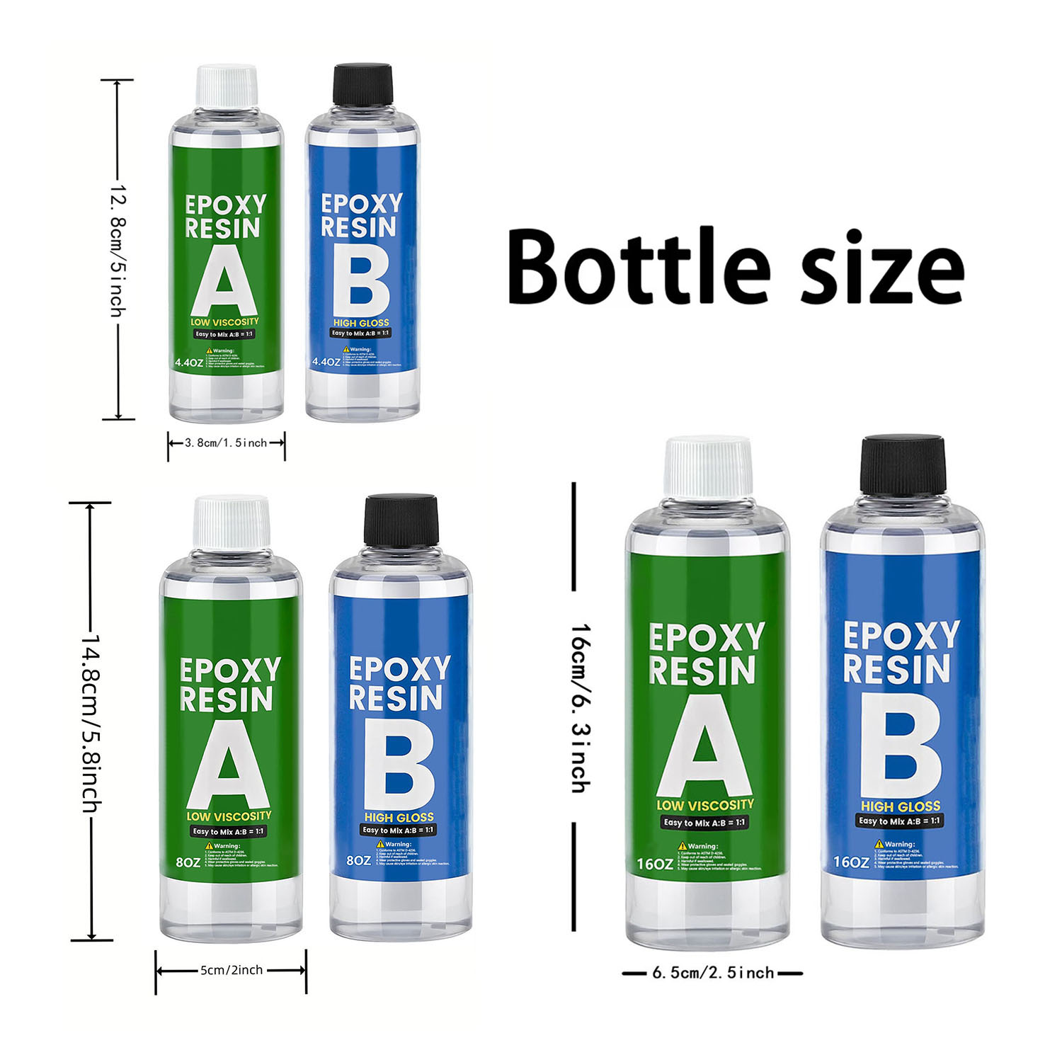 250ml-1000ml Epoxy Resin Casti - Resin Art Epoxy recension och pris