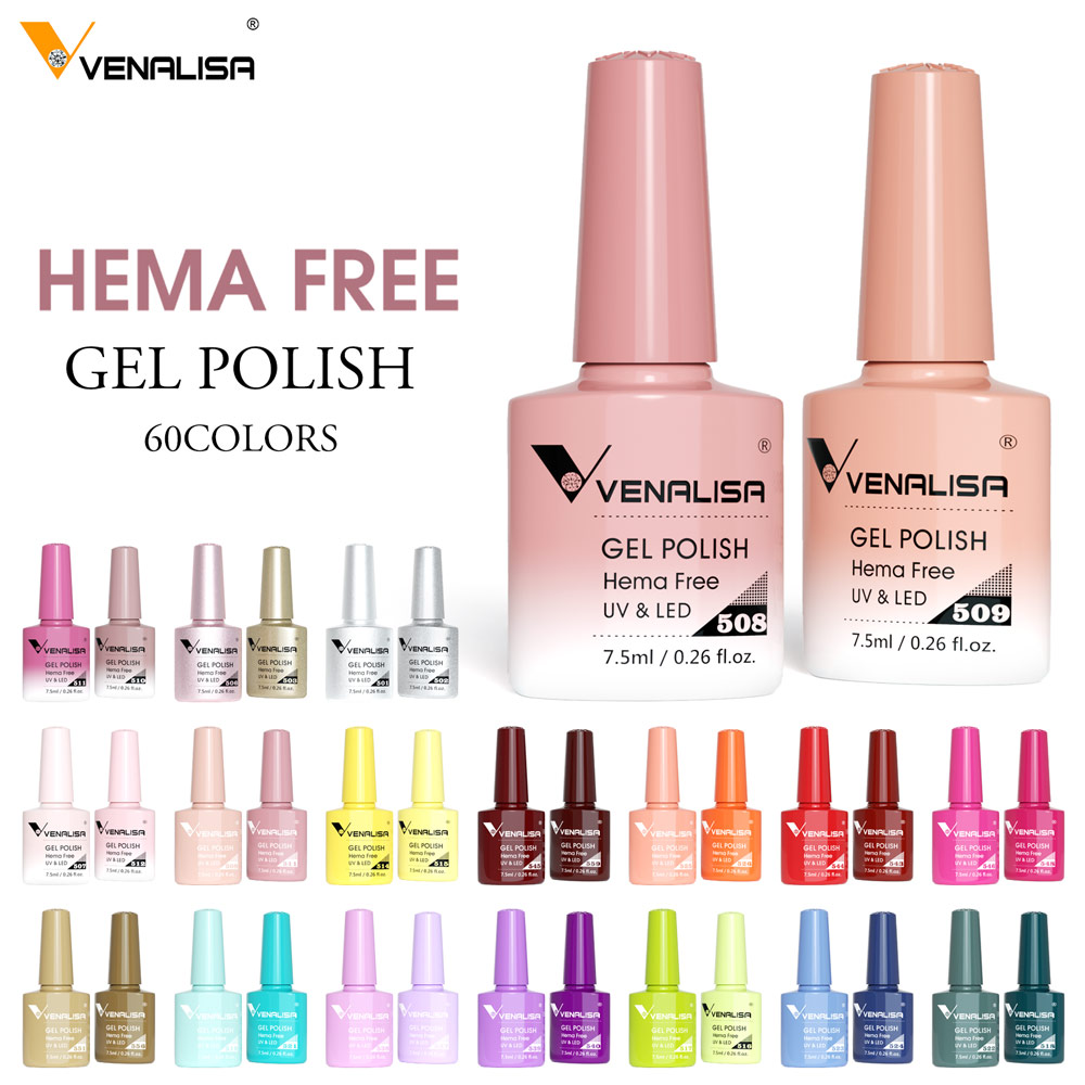 VENALISA VIP5 Luxury Gel Polis - Uv Lamp Nail Resin recension och pris