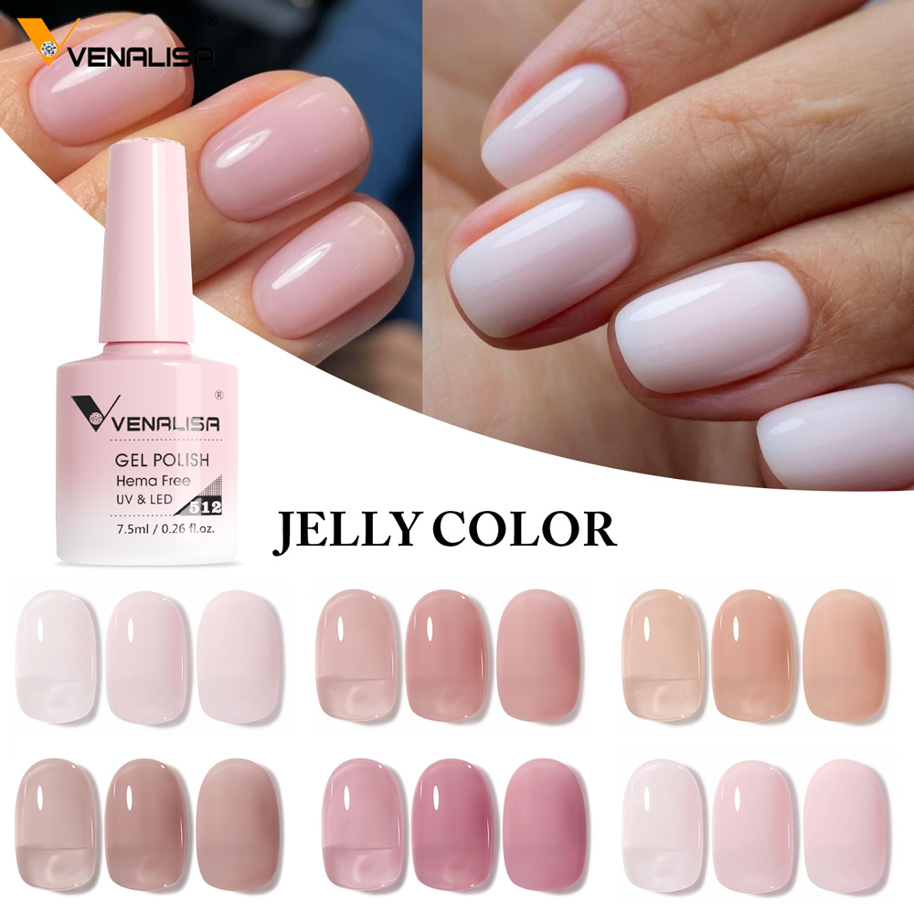VENALISA VIP5 Luxury Gel Polis - Uv Lamp Nail Resin recension och pris