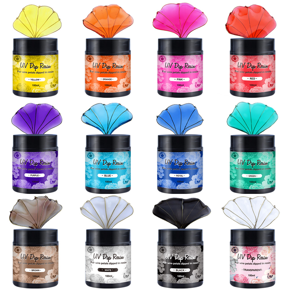 12 Colors UV Dipping Resin (Sp - Resin Art Epoxy recension och pris