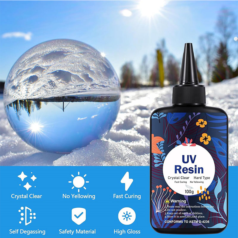 100G/300G/500G Upgraded UV Res - Resin Art Epoxy recension och pris