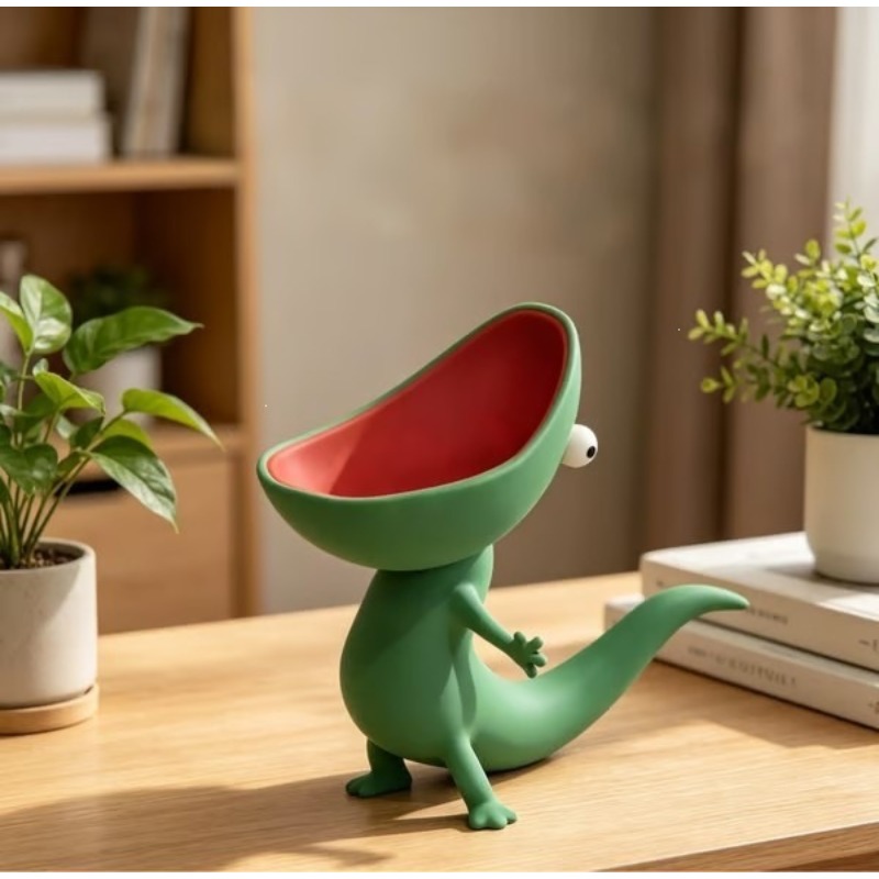 Cute Lizard Soap Holder Cartoo - Resin Art Kitchen recension och pris
