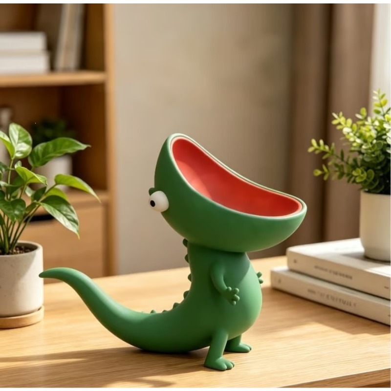 Cute Lizard Soap Holder Cartoo - Resin Art Kitchen recension och pris