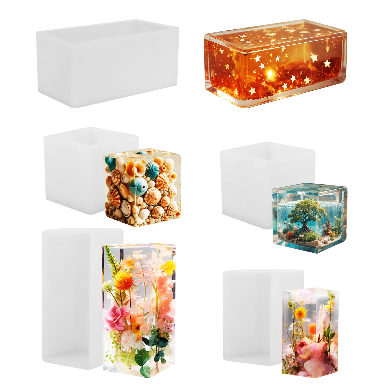 Epoxy Casting Mold Silicone Mo - Resin Art Epoxy recension och pris