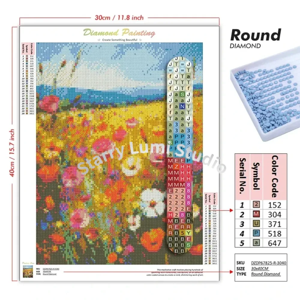 5D DIY Blessed by the Virgin M - Resin Art Mary recension och pris