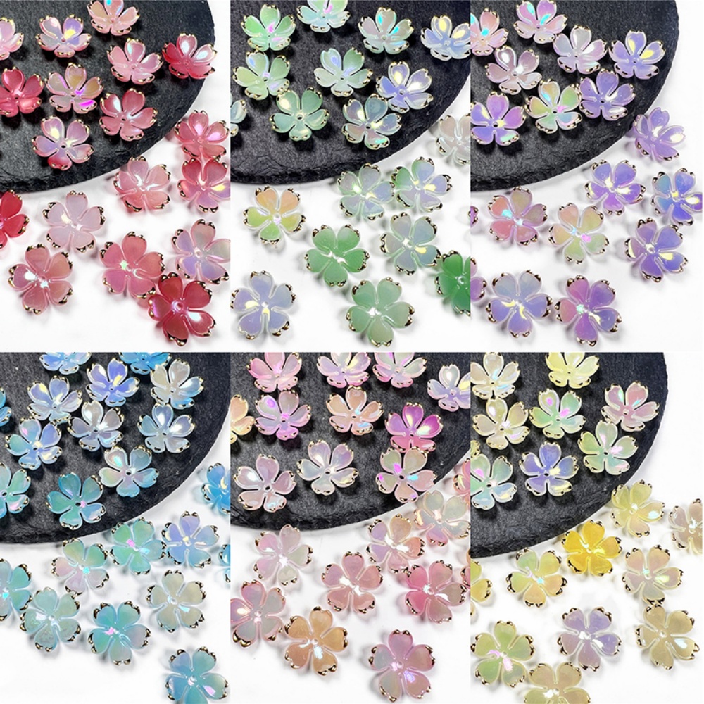 50pcs/lot 19mm Acrylic Cherry  - Resin Art Acrylic recension och pris