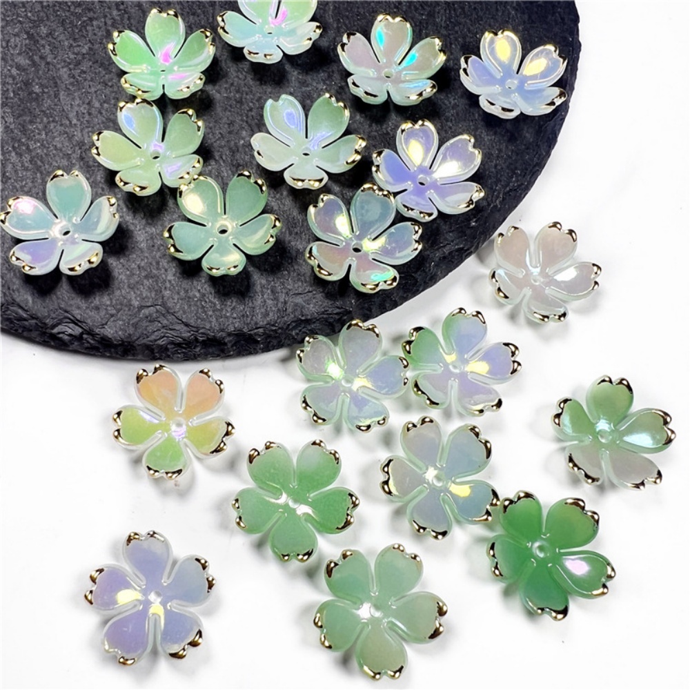 50pcs/lot 19mm Acrylic Cherry  - Resin Art Acrylic recension och pris