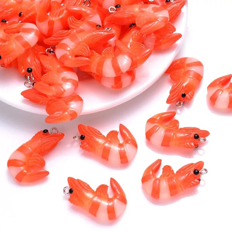 10Pcs 3D Simulated Lobster Shr - Resin Art Acrylic recension och pris