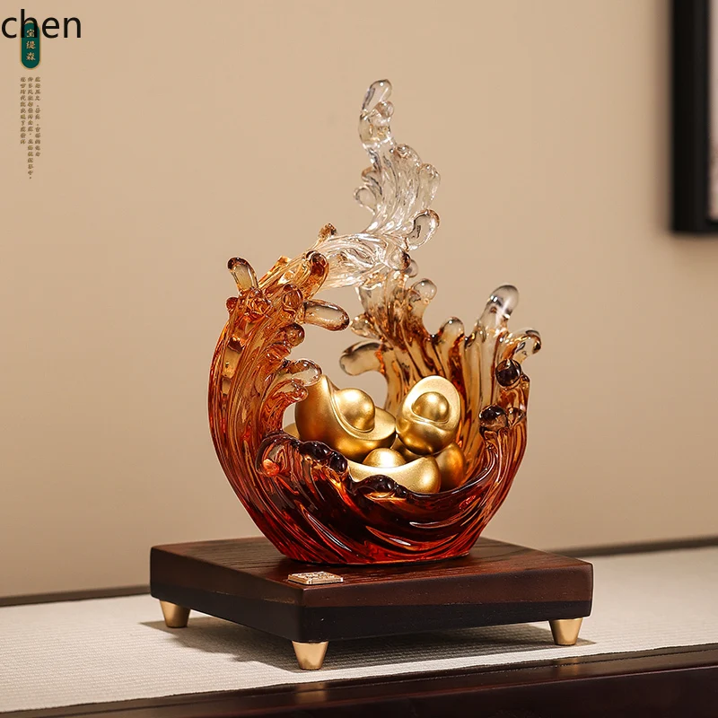 L18- Ornament Prosperity and W - Resin Art Meaning recension och pris