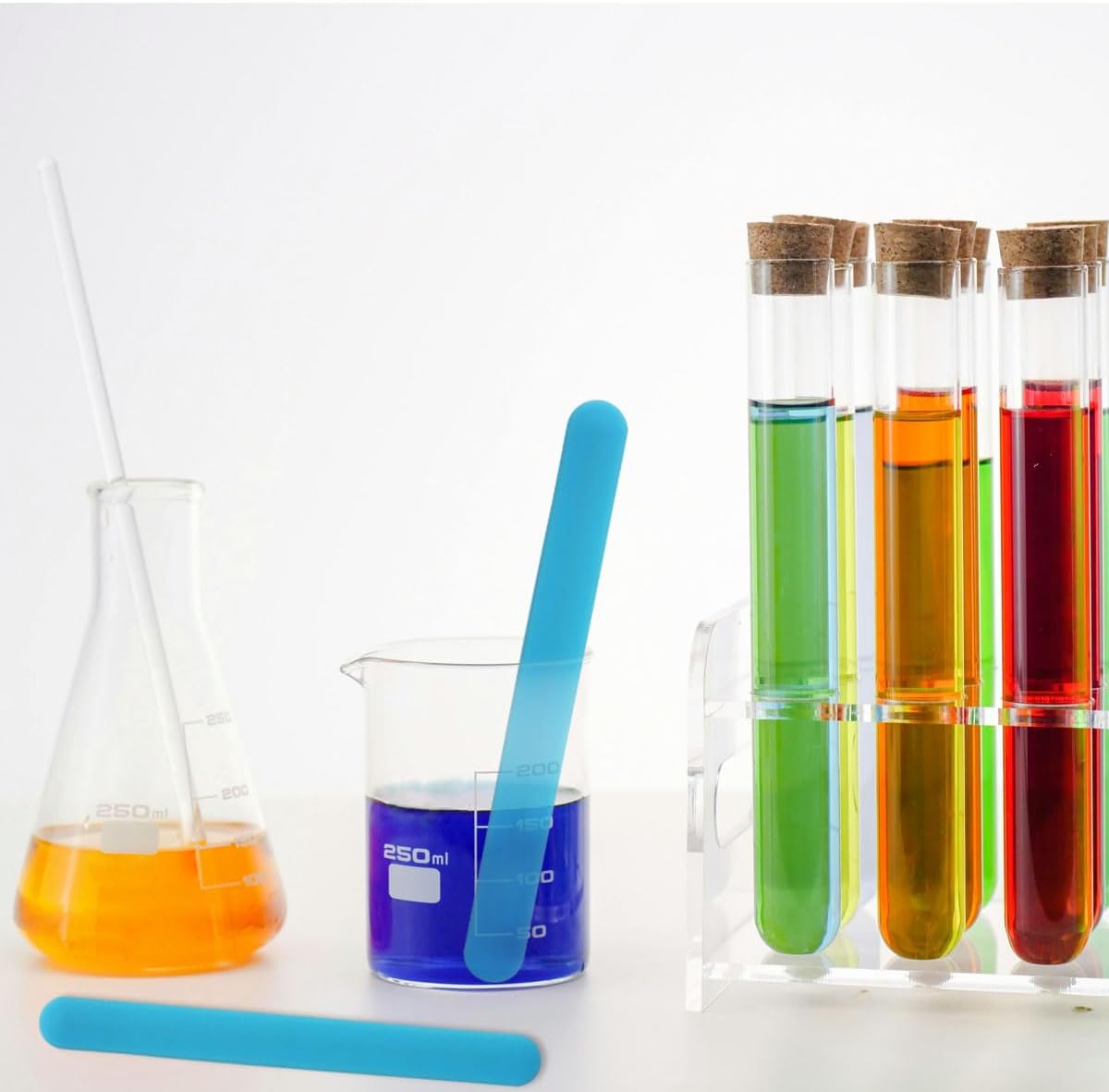 4PCS Silicone Stir Sticks, Reu - Glitter Powder Resin recension och pris