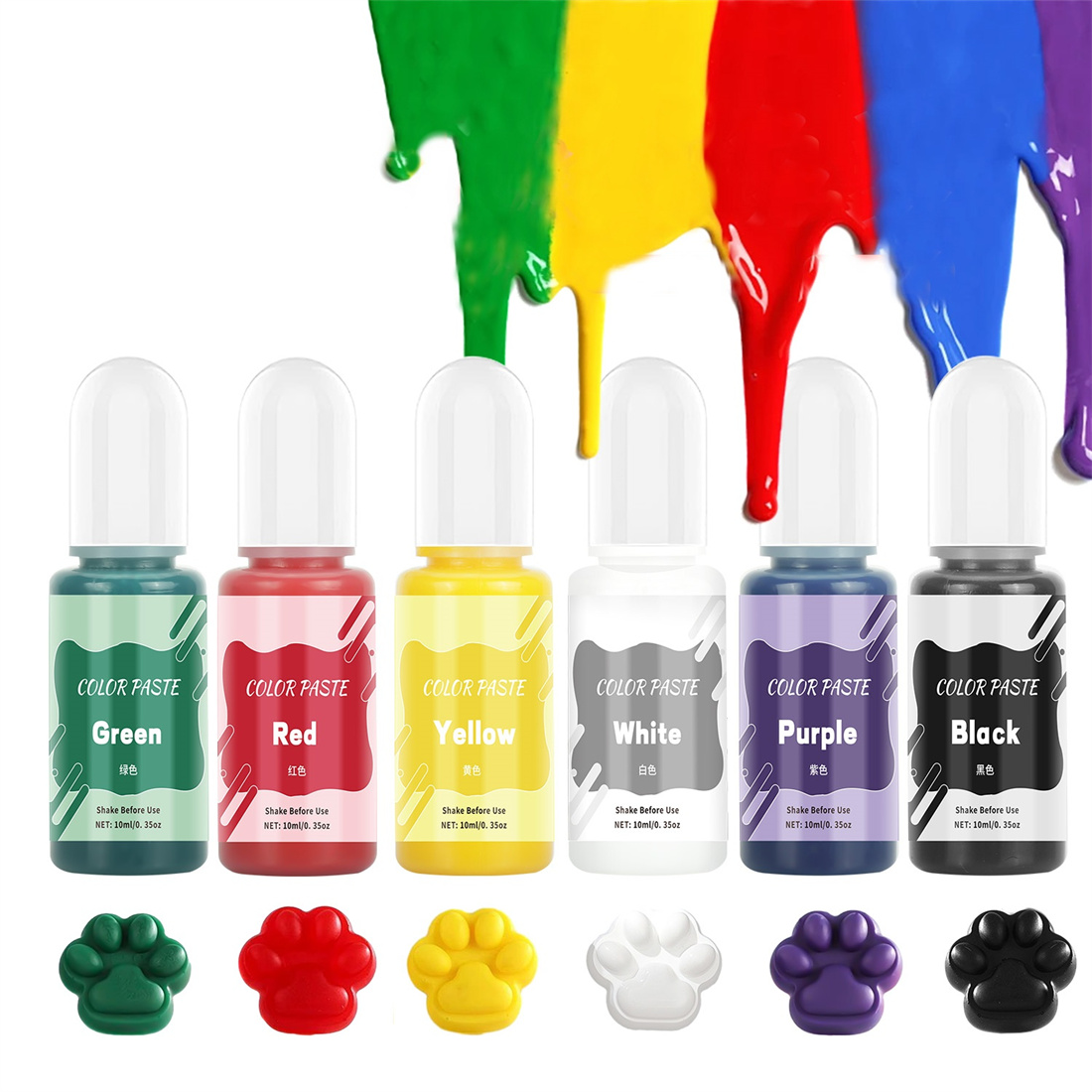 10ml Solid Color Paste High Co - Resin Dye Opaque recension och pris