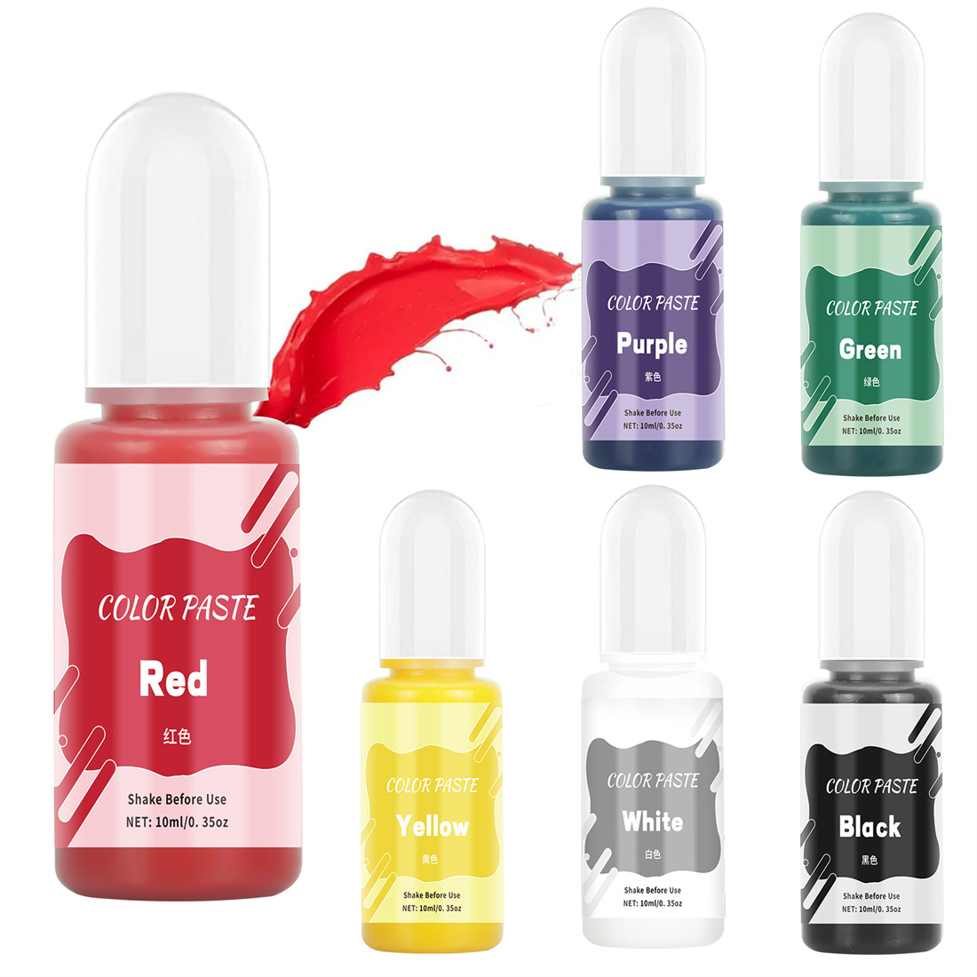 10ml Solid Color Paste High Co - Resin Dye Opaque recension och pris