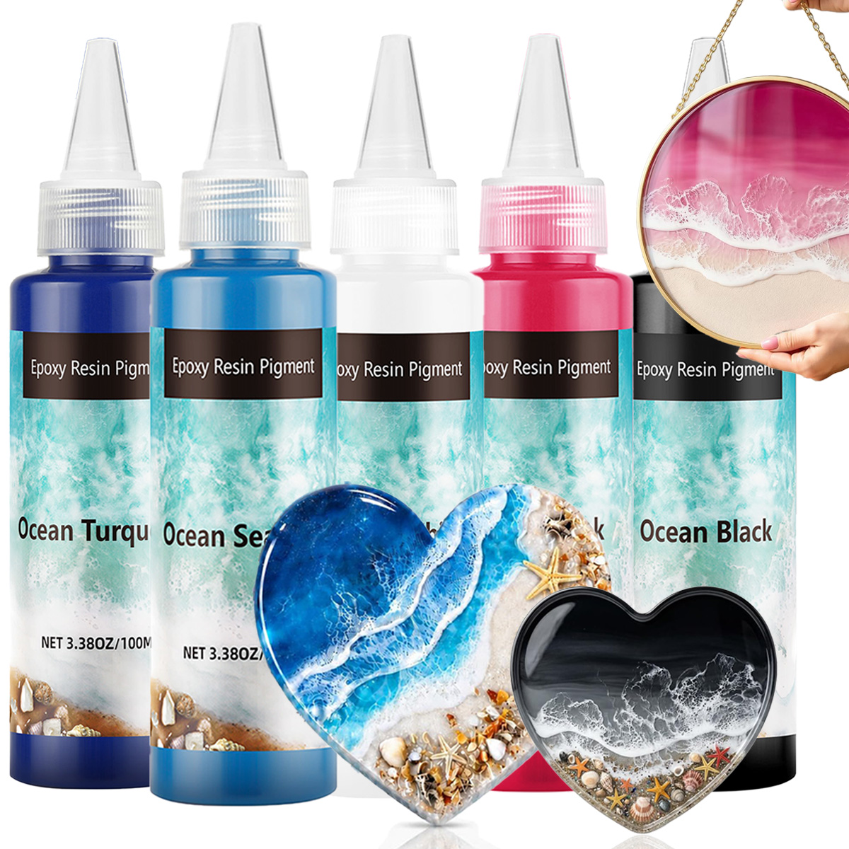 Deep Blue Epoxy Resin Pigment  - Resin Art Epoxy recension och pris